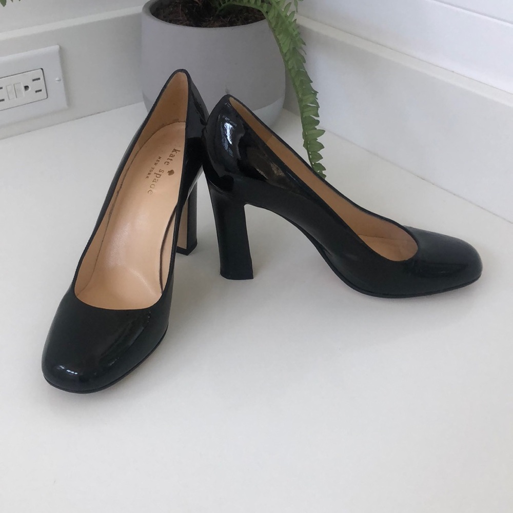 Kate Spade patent leather pumps.